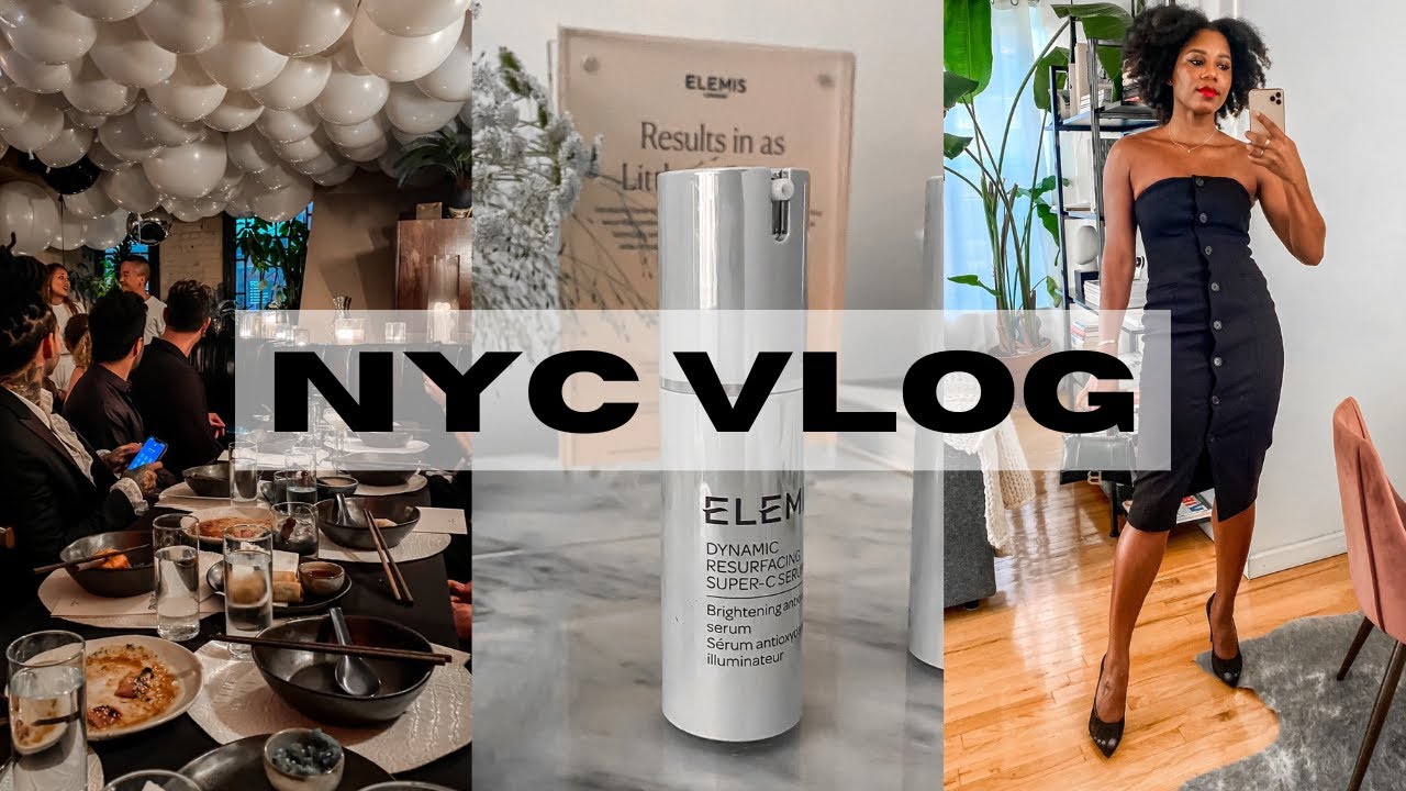 New York City Daily Vlog! Sample Sale Shopping, An Elemis Facial & an Epic Dinner ✨ MONROE STEELE