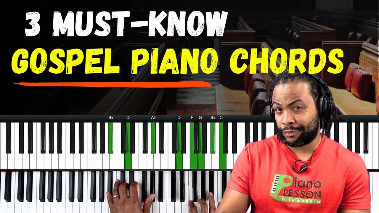 3 Must-Know Gospel Piano Chords (with Voicings You’ll Hear Everywhere!)
