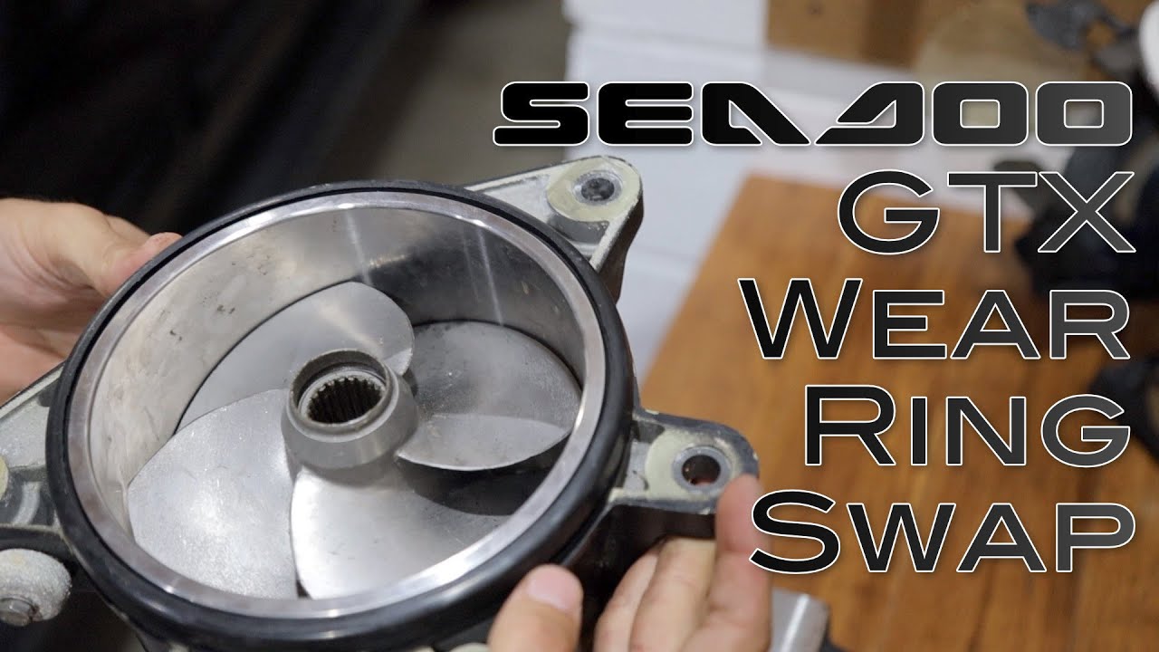 Замена износостойкого кольца (нержавеющая сталь Solas) | SeaDoo GTX