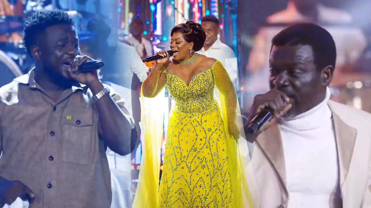 LEGENDARY Nana Yaw Asare and Perez Musik Energetic Performance at Piesie Esther Flora Made by Grace