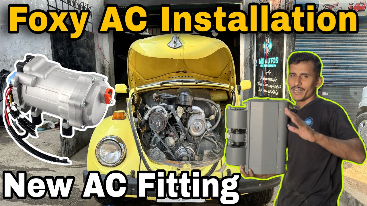 Foxy Car AC Installation | Complete Fitting Process | MS Autos