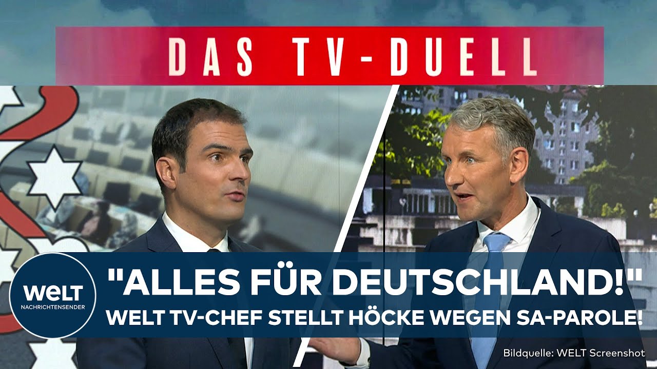 WELT TV-DUELL MIT BURGARD: 