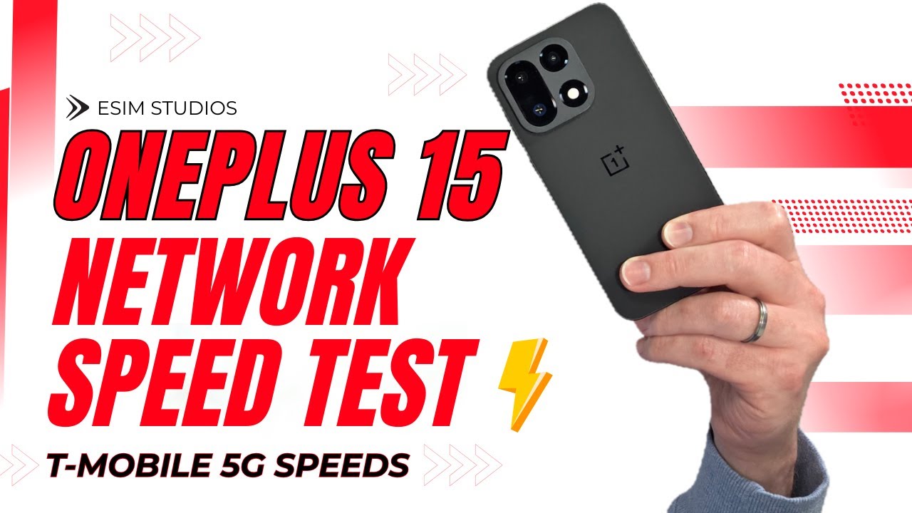 OnePlus 15 Network Speed Test & Signal Strength T-Mobile 5G Review