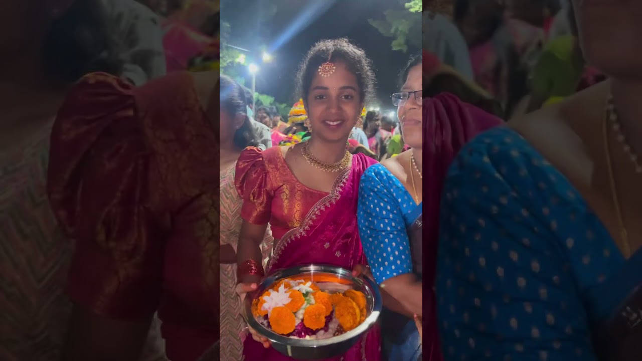 #bathukamma #gajwel #2025 #krazykiyara #ytshorts #viralshort #devotional #bathukammasongs