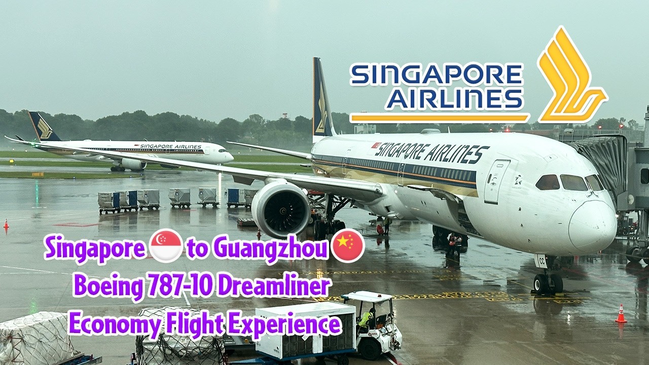 Впечатления от полета экономическим классом на самолете Boeing 787-10 авиакомпании Singapore Airl...