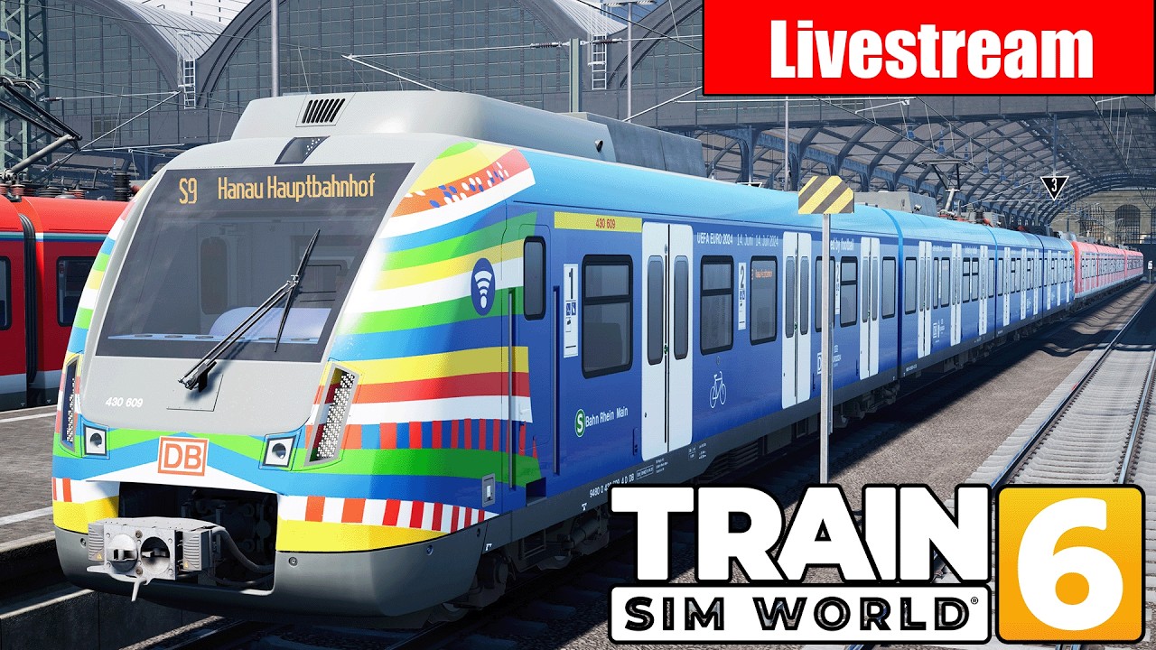 S-Bahn Frankfurt & eure Vorschläge – Lokführer Spätschicht LIVE / Train Sim World 6