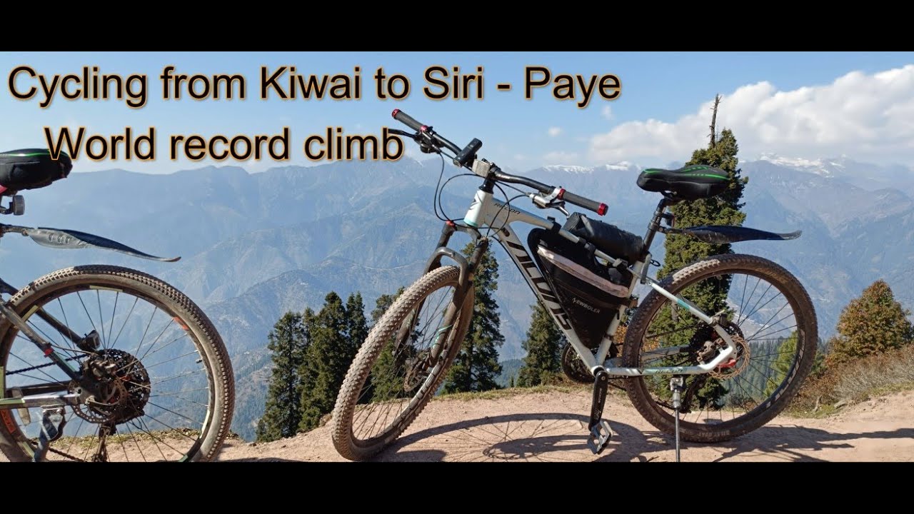 Cycling from Kiwai to Siri   Paye  The world record climb