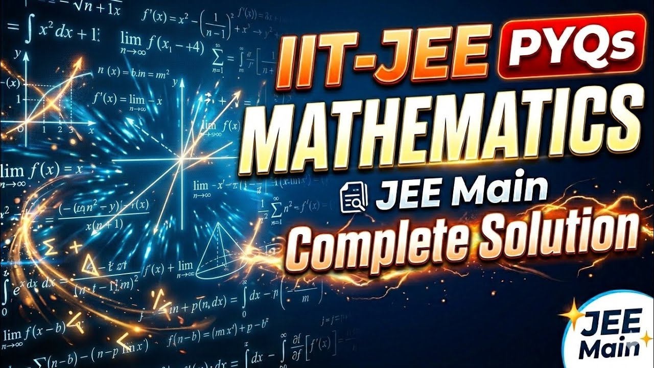 IIT-JEE PYQ | Mathematics | JEE Main 2003 | Complete Solution 