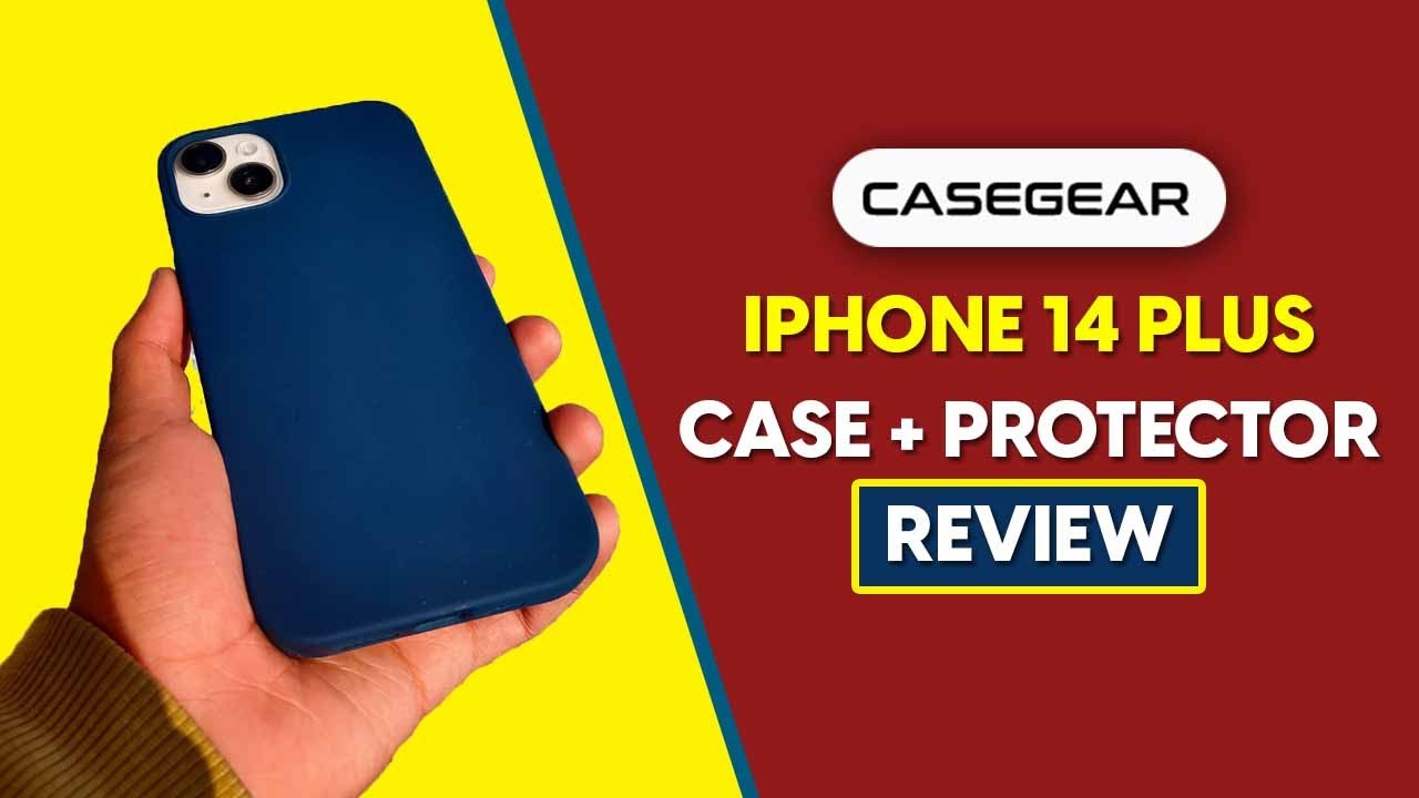 CaseGear iPhone 14 Plus Silicon Case & Screen Protector Review | Unboxing 2023