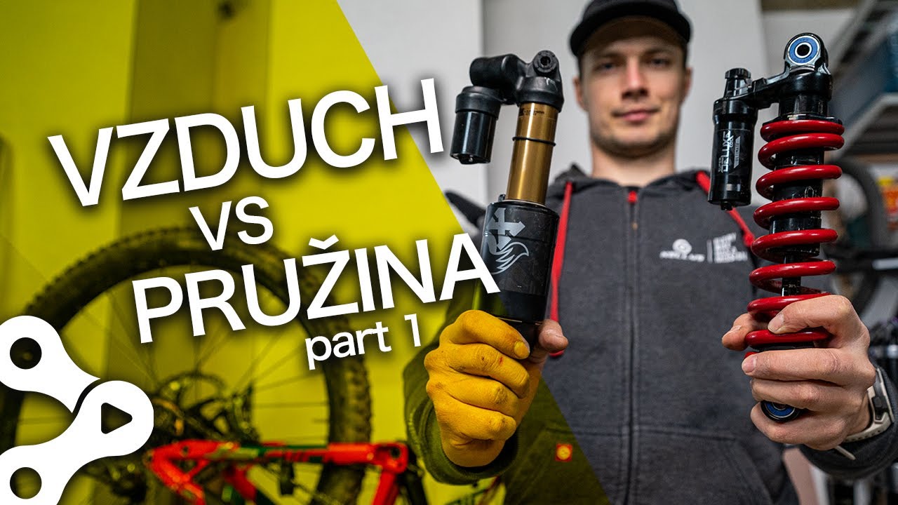 JE LEPŠÍ VZDUCHOVÝ ALEBO PRUŽINOVÝ TLMIČ? POROVNANIE! | BIKE MISSION