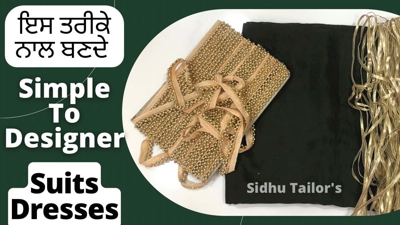 Why Wear So Simple, Try To Make Designer (Punjabi) #123