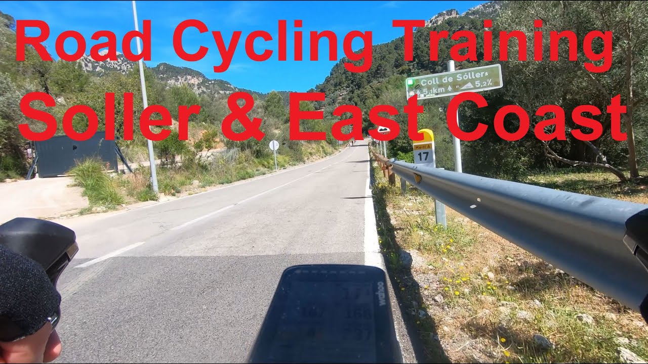 Road Cycling Training Music Video in Mallorca - Soller & East Coast (1h)