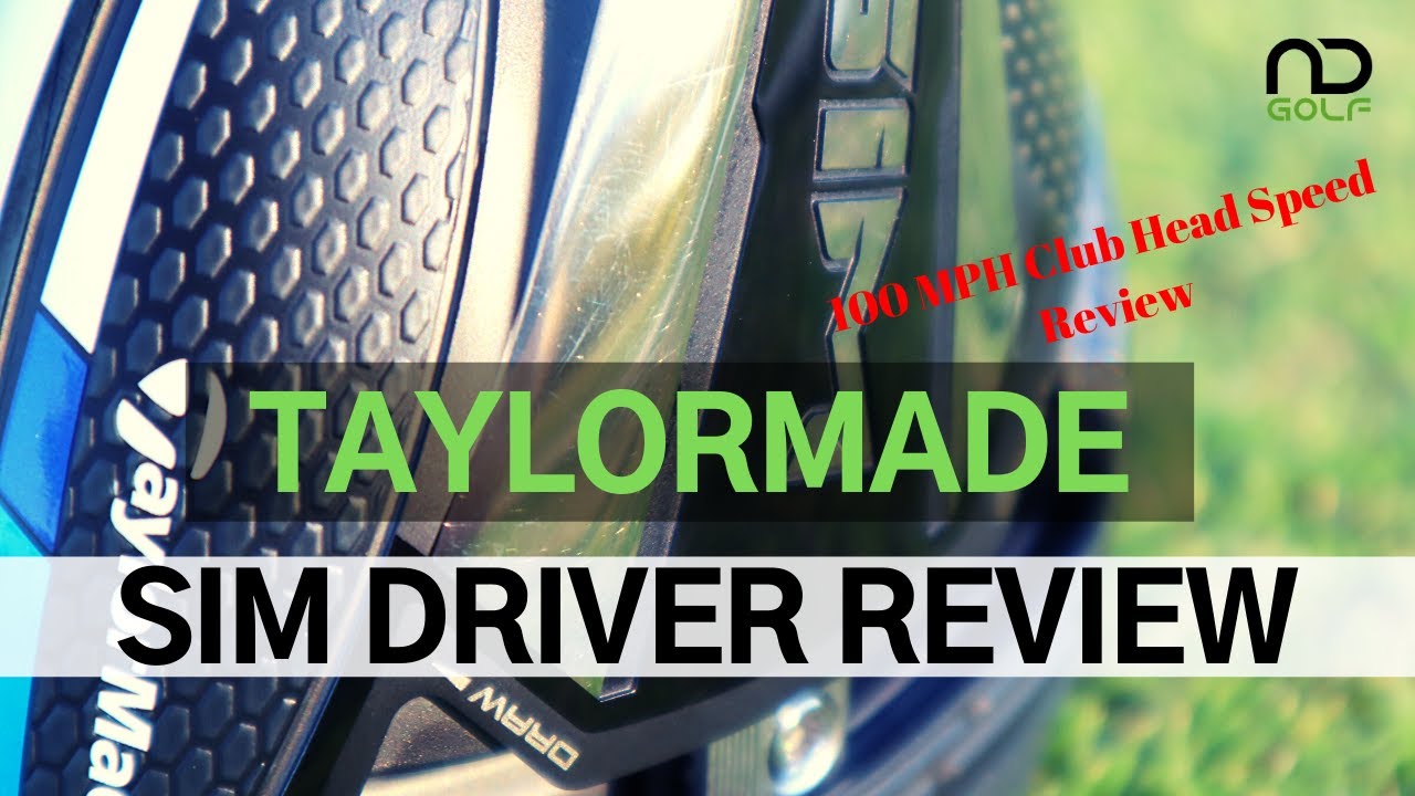 TaylorMade Sim Driver, Will it work with slower swing speeds