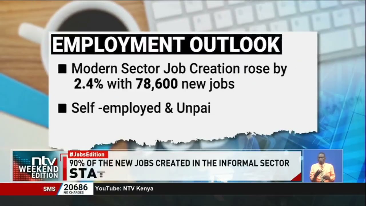 State of Employment: KNBS report shows significant reliance on informal sector