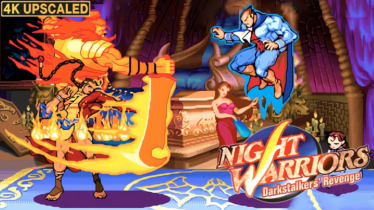 Night Warriors: Darkstalkers' Revenge Donovan Longplay (Arcade) [4K/Upscaled/60FPS]