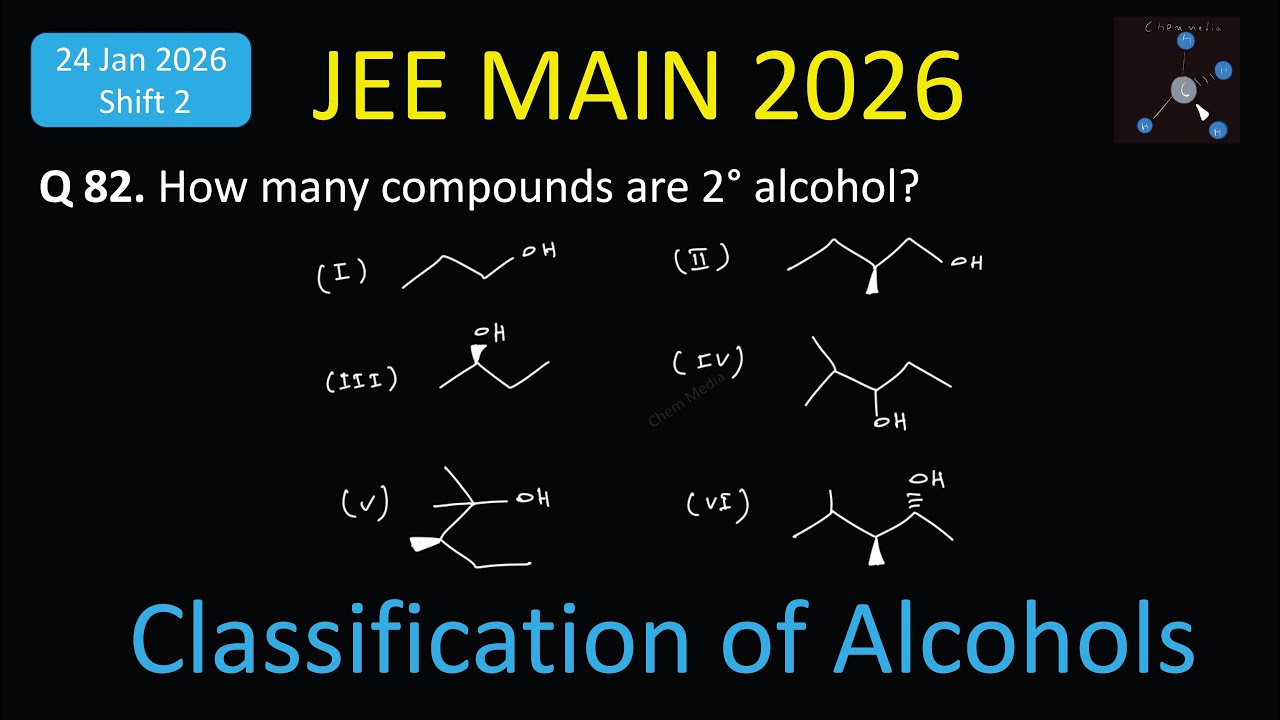 How many compounds are 2&deg; alcohol?