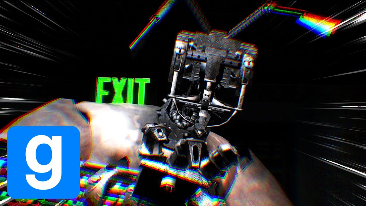 ЛЮБОПЫТНЫЙ АНИМАТРОНИК УЖАСАЕТ... | Gmod Hide & Seek