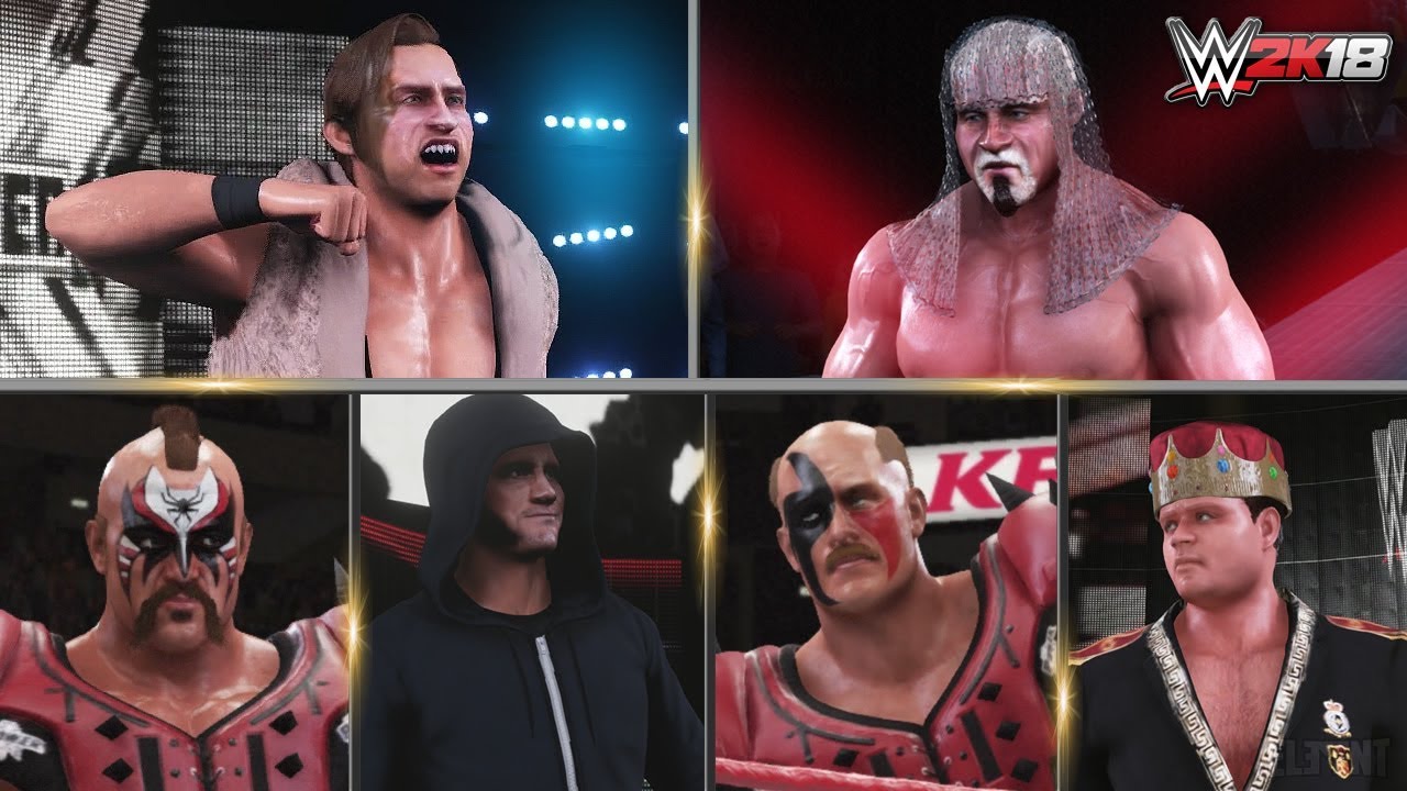 WWE 2K18 - 11 Created Wrestlers That Will Leave You Speechless (Amazingly Real)