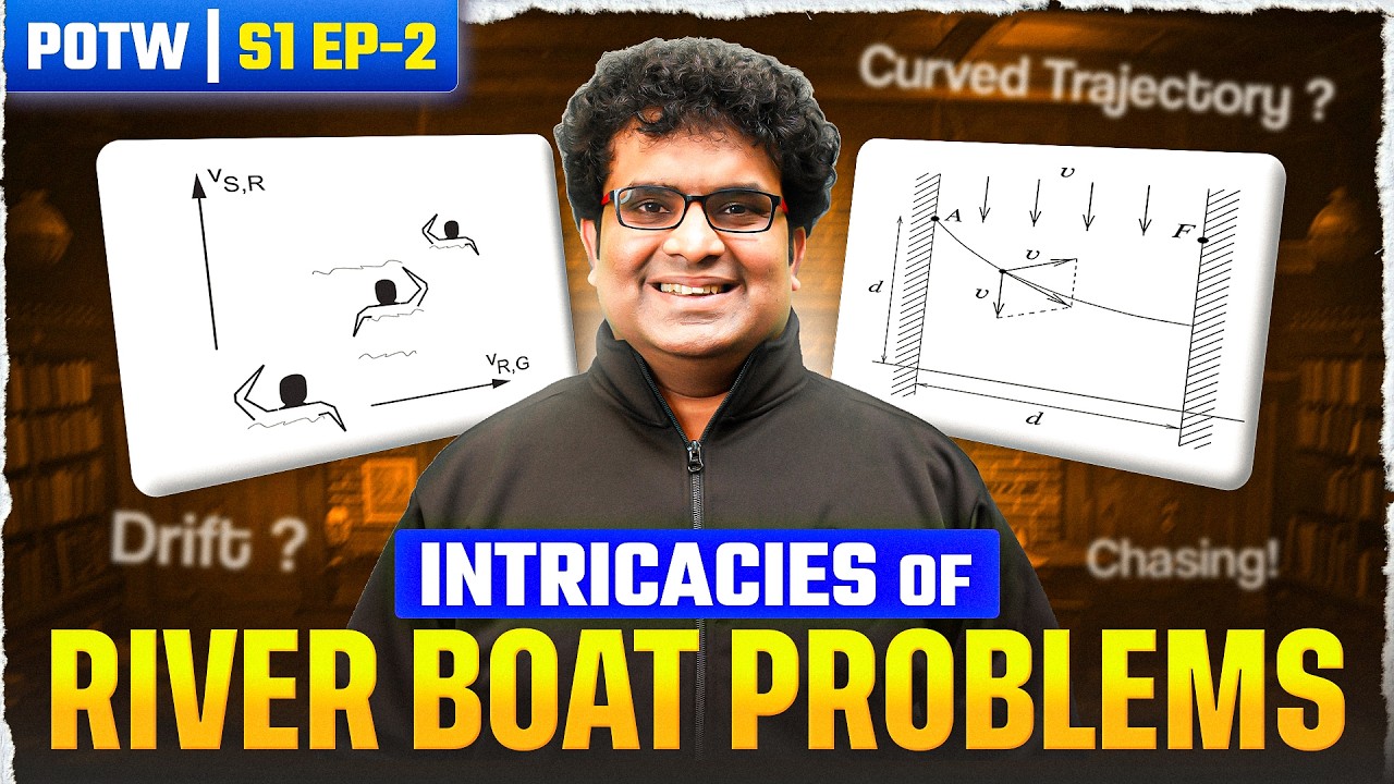 Intricacies of River Boat Problem | JEE MAIN & ADVANCED | POTW EP-2🔥