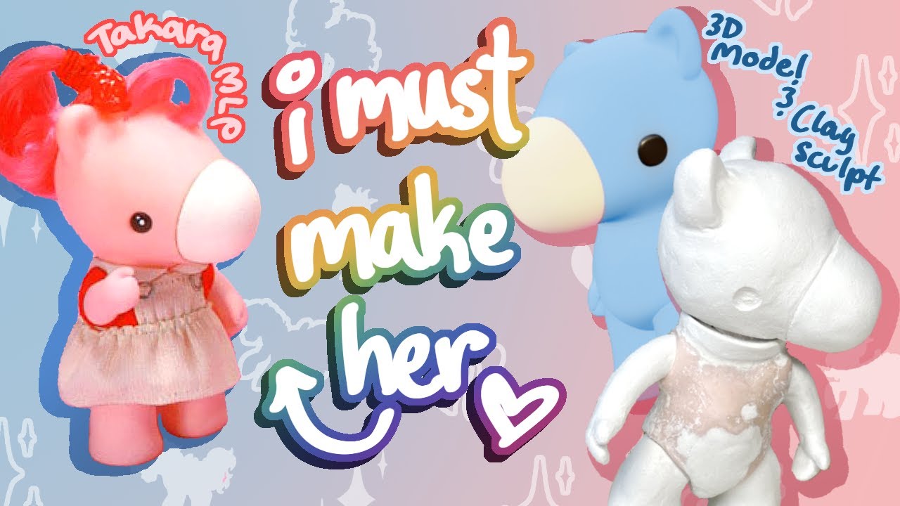 Creating my very own 1984 Takara My Little Pony