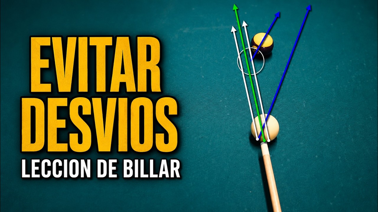 TIRO ENGRANADO en billar pool para tiros potentes Tutorial rápido