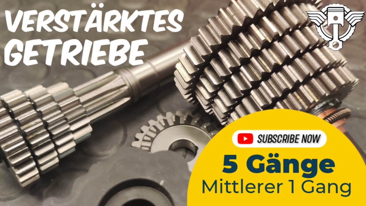 Simson Tuning 5 Gang Getriebe für M500 M700 Motor