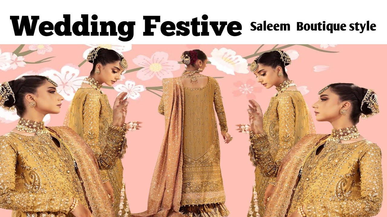 Aik Atelier Wedding Festive Vol 2 | Bridal Stitching Style 2025