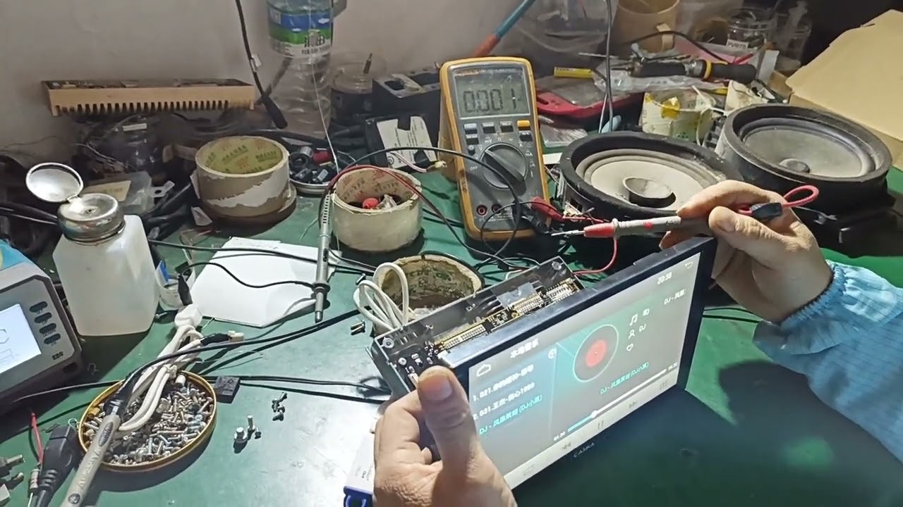 汽车CD播放一阵子就没杂音，没声音，一般都是这几个件问题