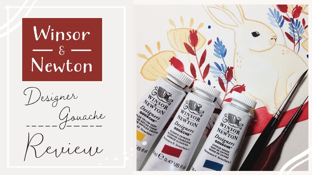 Winsor & Newton Designers Gouache // Review