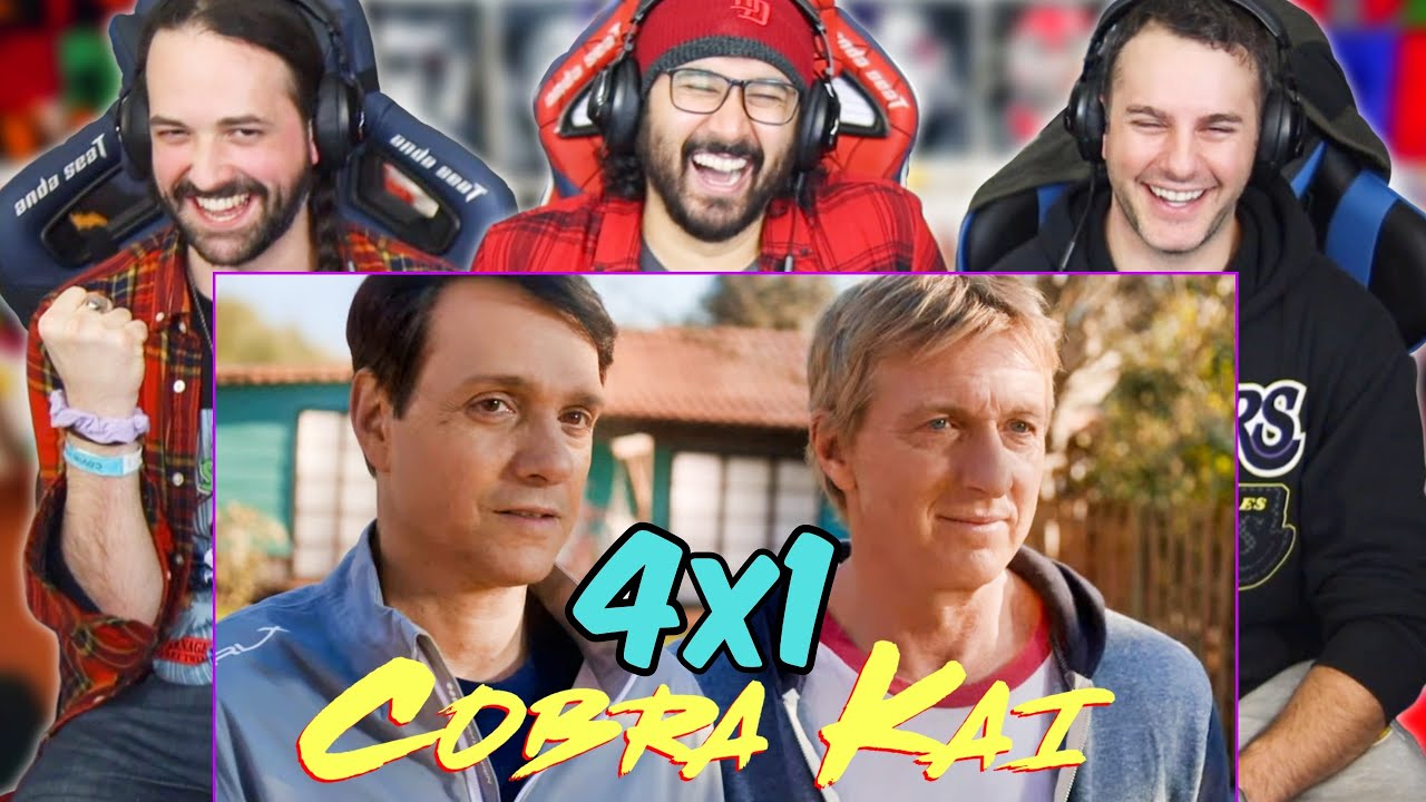 COBRA KAI 4x1 REACTION!! Season 4 Premiere, Episode 1 