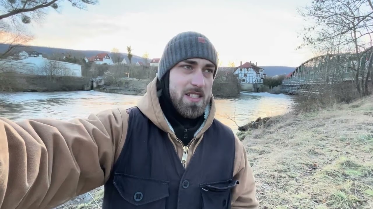 Erfolgreich auf Aal angeln mit Schafherz im Winter an der Leine