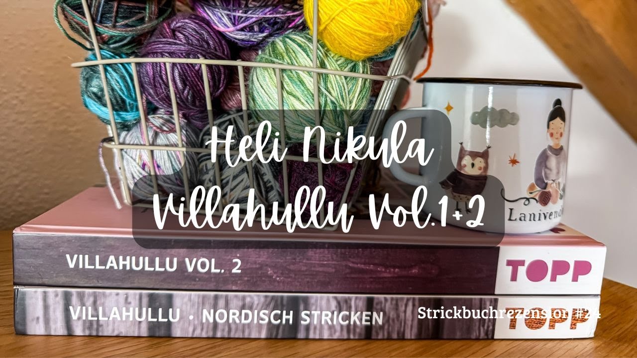 Heli Nikula - Villahullu Vol.1+2 I Strickbuchrezension #24