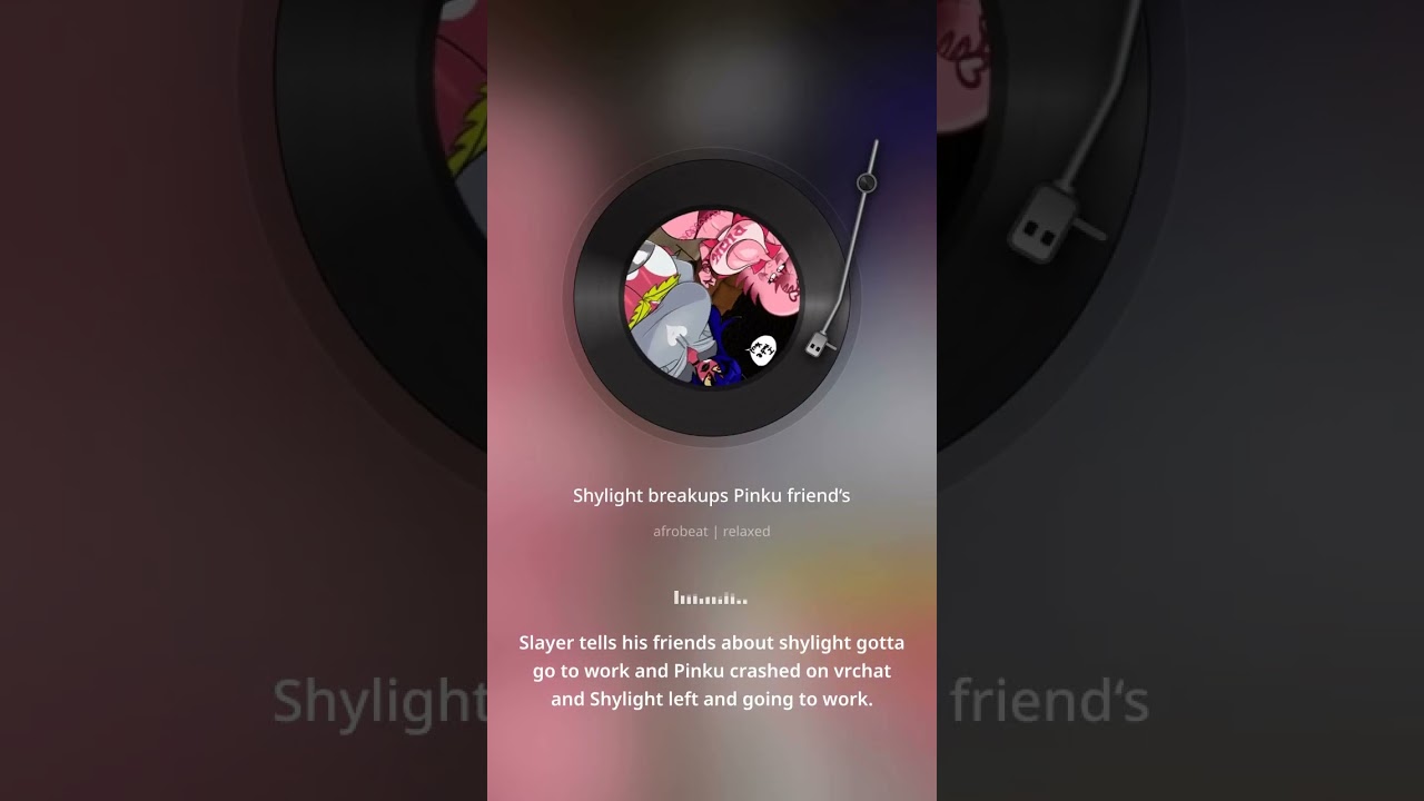 Shylight breakups Pinku friend's