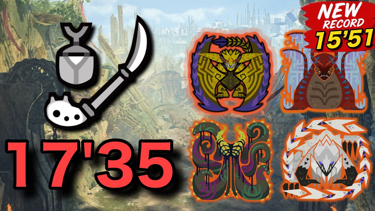 【MHWilds】英雄の証 操虫棍 17'35 ソロ / Insect Glaive Proof of a h Hero【モンハンワイルズ/PS5】