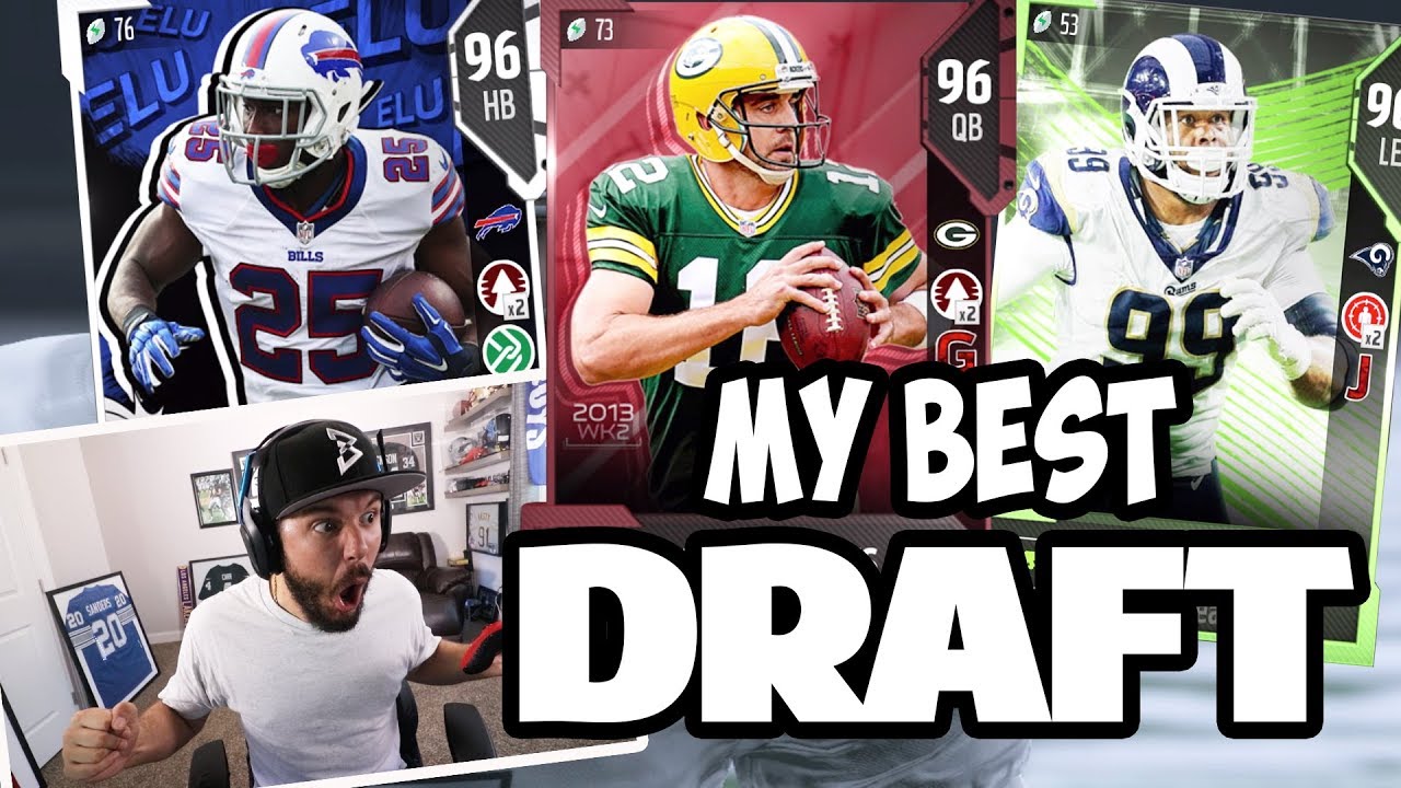 MY BEST DRAFT YET!!! MADDEN 18 DRAFT CHAMPIONS