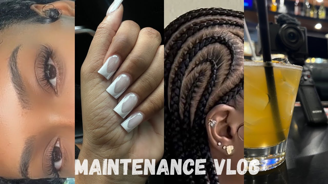 Maintenance Vlog| Nails, Lashes, Hair, Date etc...