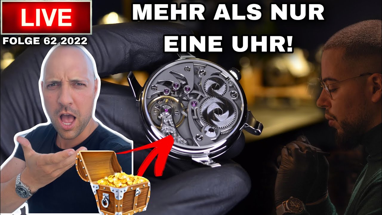 Uhrmacher aus Berlin baut die krassesten Uhren! Manufaktur Felipe Pikullik Live Talking Watches