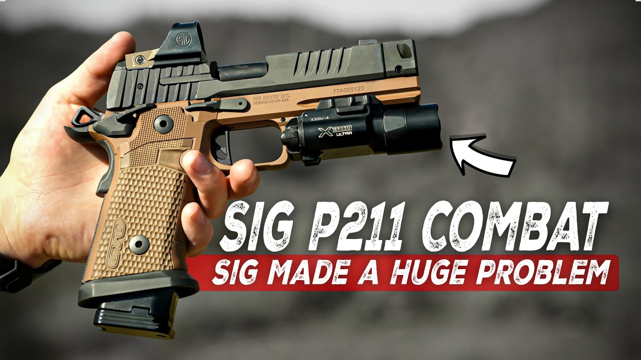 Этот пистолет создаст проблемы для всех остальных | SIG P211 Combat