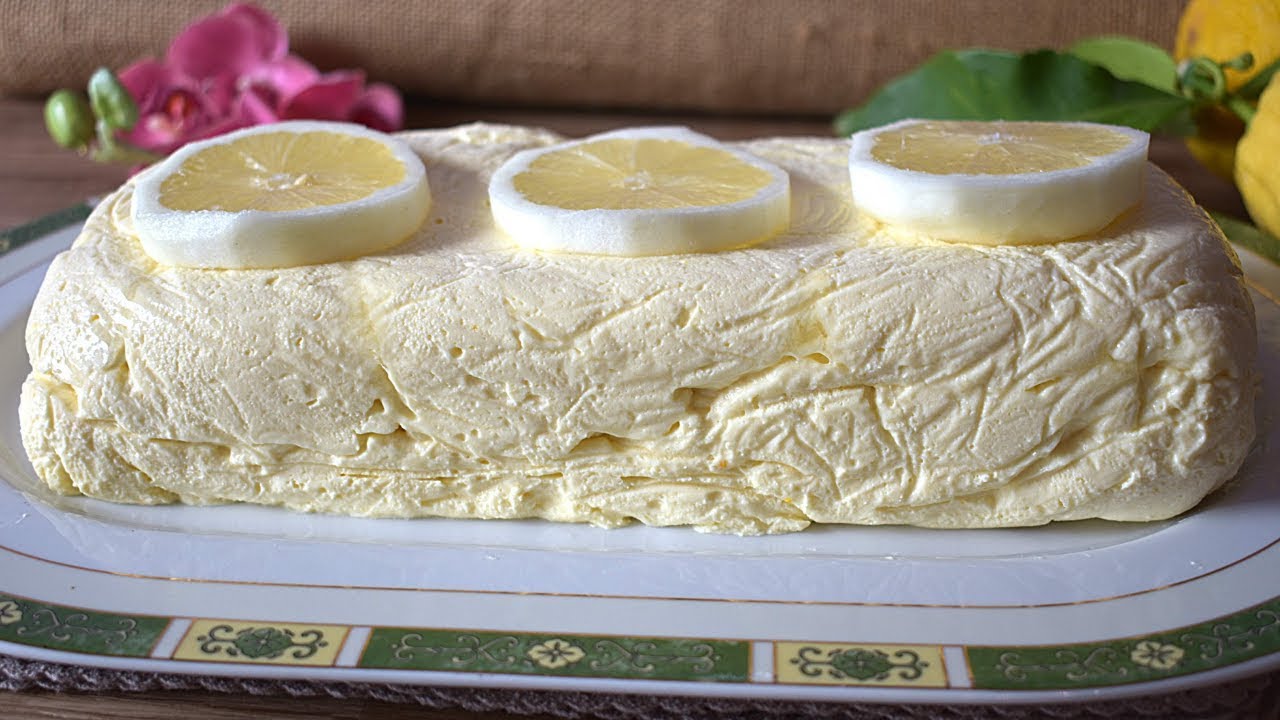 Semifreddo al limone senza uova crude | Divertirsi in cucina