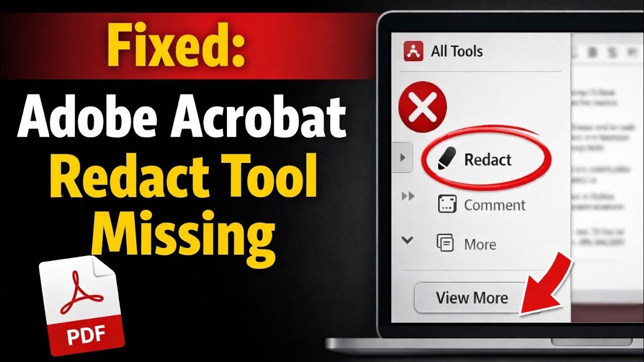 Где находится инструмент «Редактировать» в Adobe Acrobat | Отсутствует инструмент «Редактировать»...