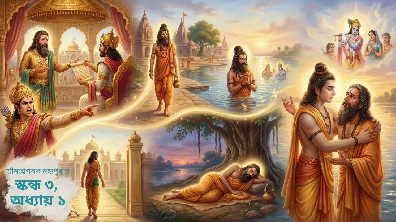 শ্রীমদ্ভাগবত মহাপুরাণ – স্কন্দ ৩, অধ্যায় ১ : 