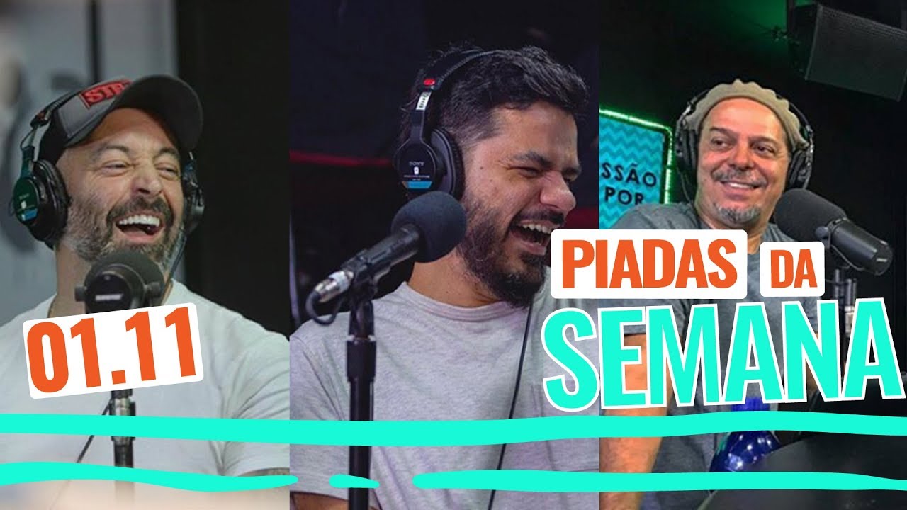 MELHORES PIADAS DA SEMANA - 01.11 | Pretinho Básico