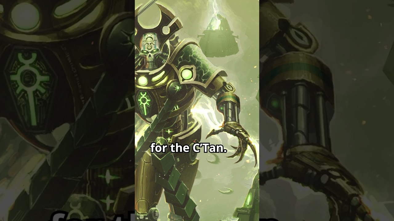 Who are the Necrons? Warhammer 40k Lore #shorts