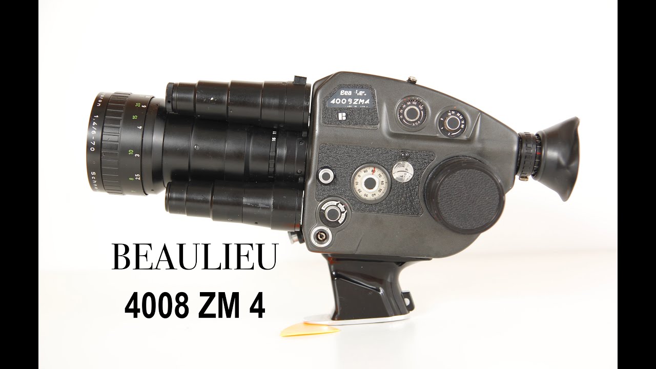 Beaulieu 4008 ZM 4 - Super 8 Camera