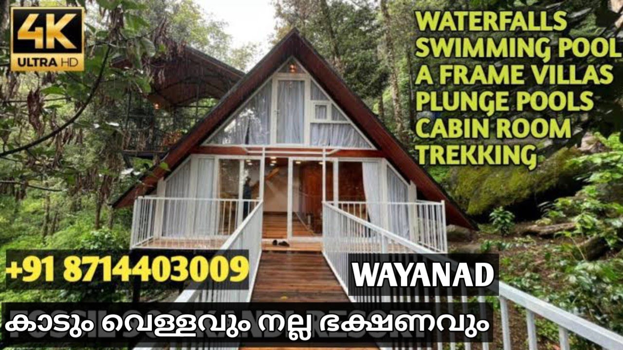 Wayanad 900 Kandi Forest Resort with Waterfalls | Trekking and Off road Journey