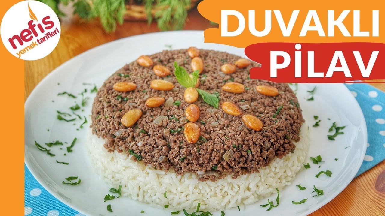 DAVET SOFRALARINIZI SÜSLEYECEK✅ EN LEZZETLİ 😋 DUVAKLI PİLAV TARİFİ