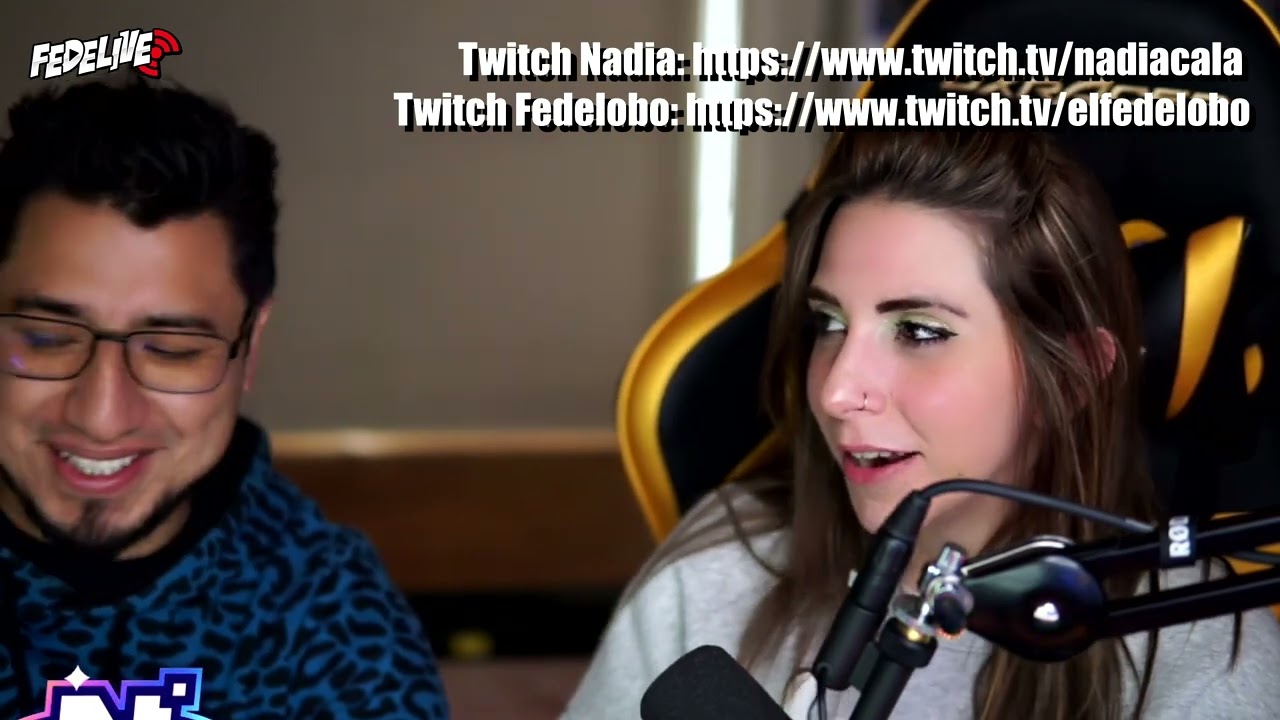 Segunda Plática de Fedelobo y Nadia (Stream Completo)