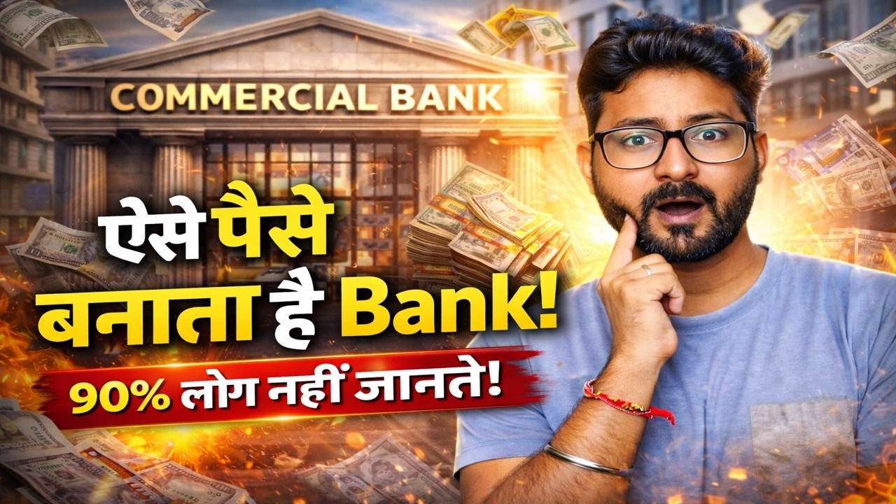 Commercial Bank का असली काम क्या है? 😳 90% लोग नहीं जानते!
