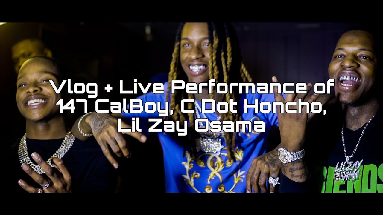 147 Calboy, Lil Zay Osama, and Cdot Honcho Live Performance & Vlog at Urbana |Shot By🎥: @youngwill2