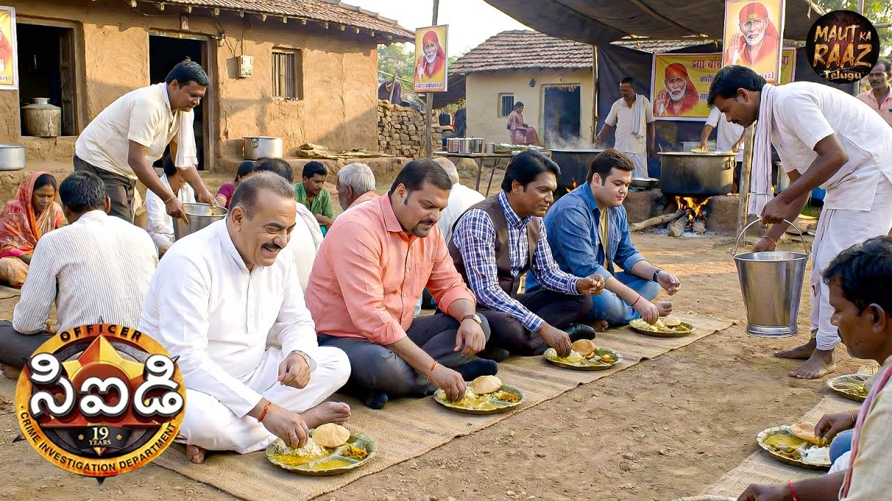 భండారాలో భోజనం చేస్తూ CID టీమ్ కిల్లర్ యొక్క రహస్య సంభాషణ విన్నది! | CID Telugu | New Episode